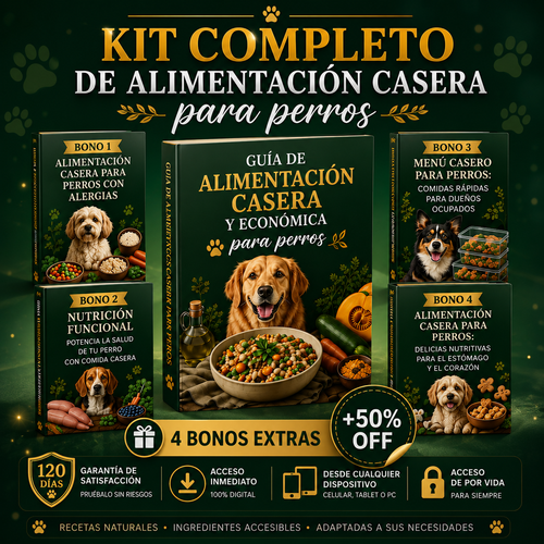 Guía de Alimentación Casera para Perros